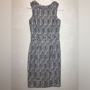 boden jersey seersucker dress BODEN Black Jersey Knit Seersucker V-Neck Tiered Textured LBD Dress 2 R = XS 6UK
